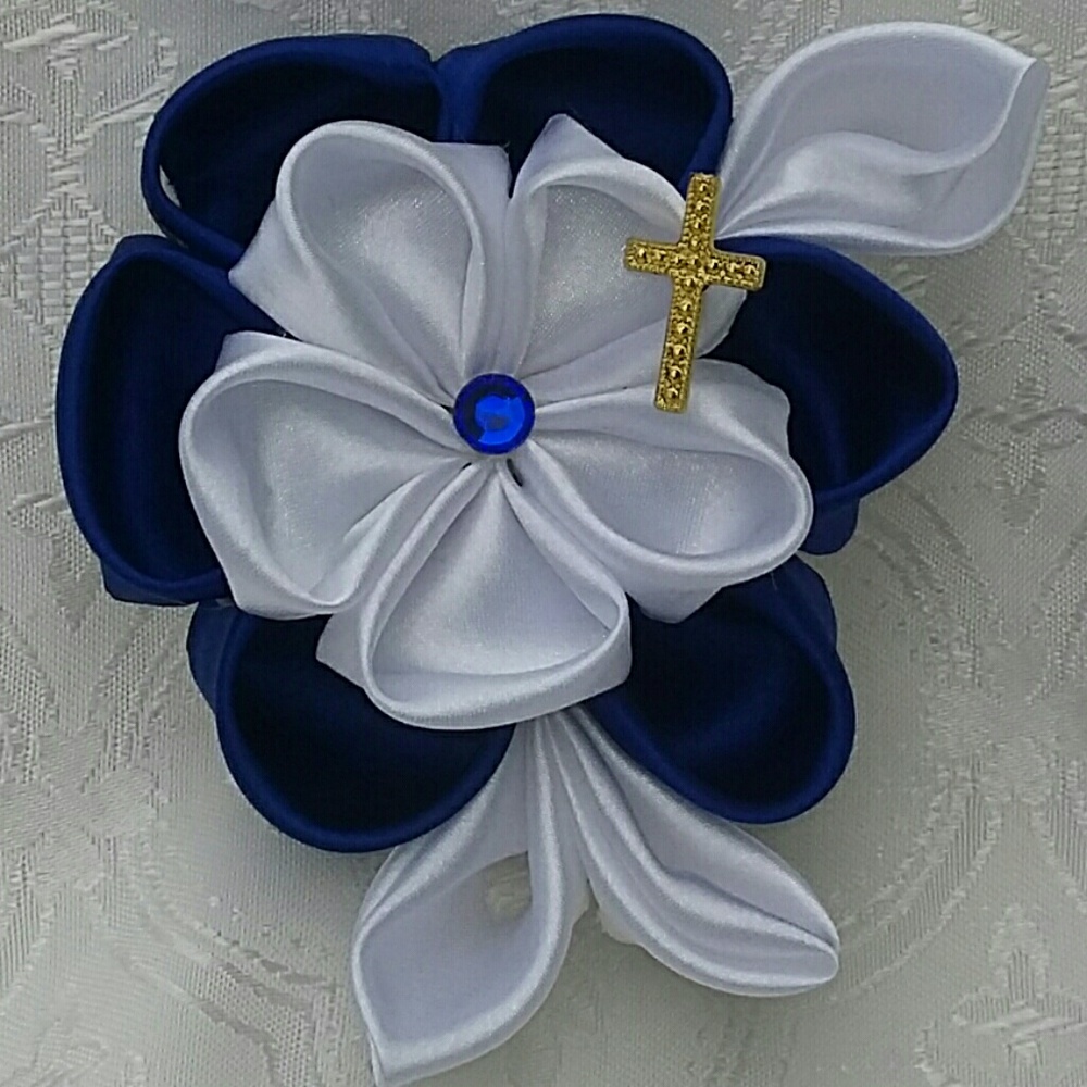 Kanzashi Hair Comb NWOT Prom Event Gift Woman's Hand Crafted